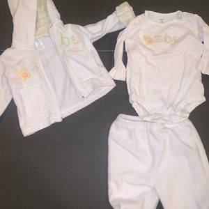 Baby Zip-Up Matching Set